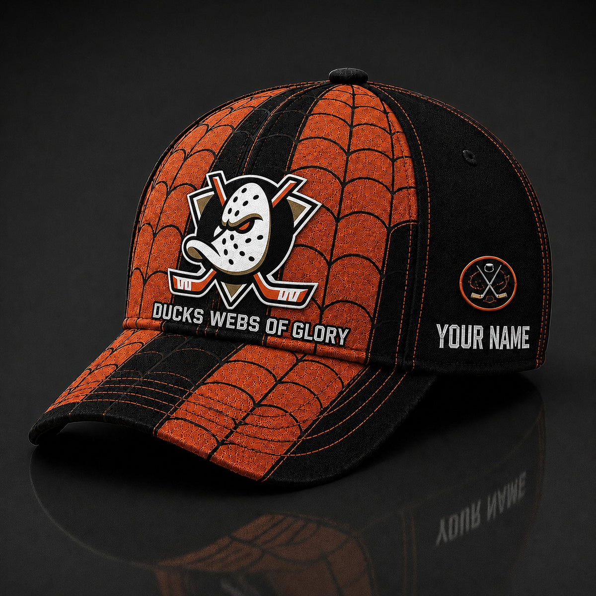 AD NHL x Spider Premium Classic Cap Limited Edition Gift for Football Fans