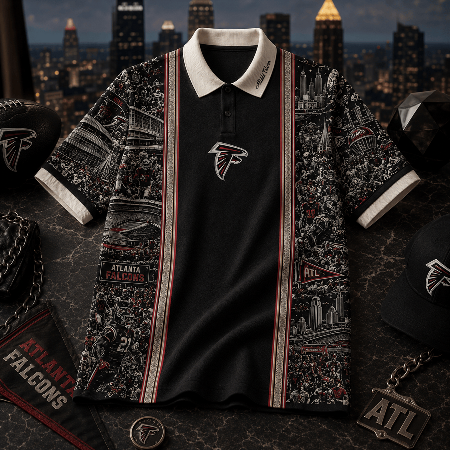 AF_NFL Heritage Polo Shirt Gifts For Fan - Limited Edition