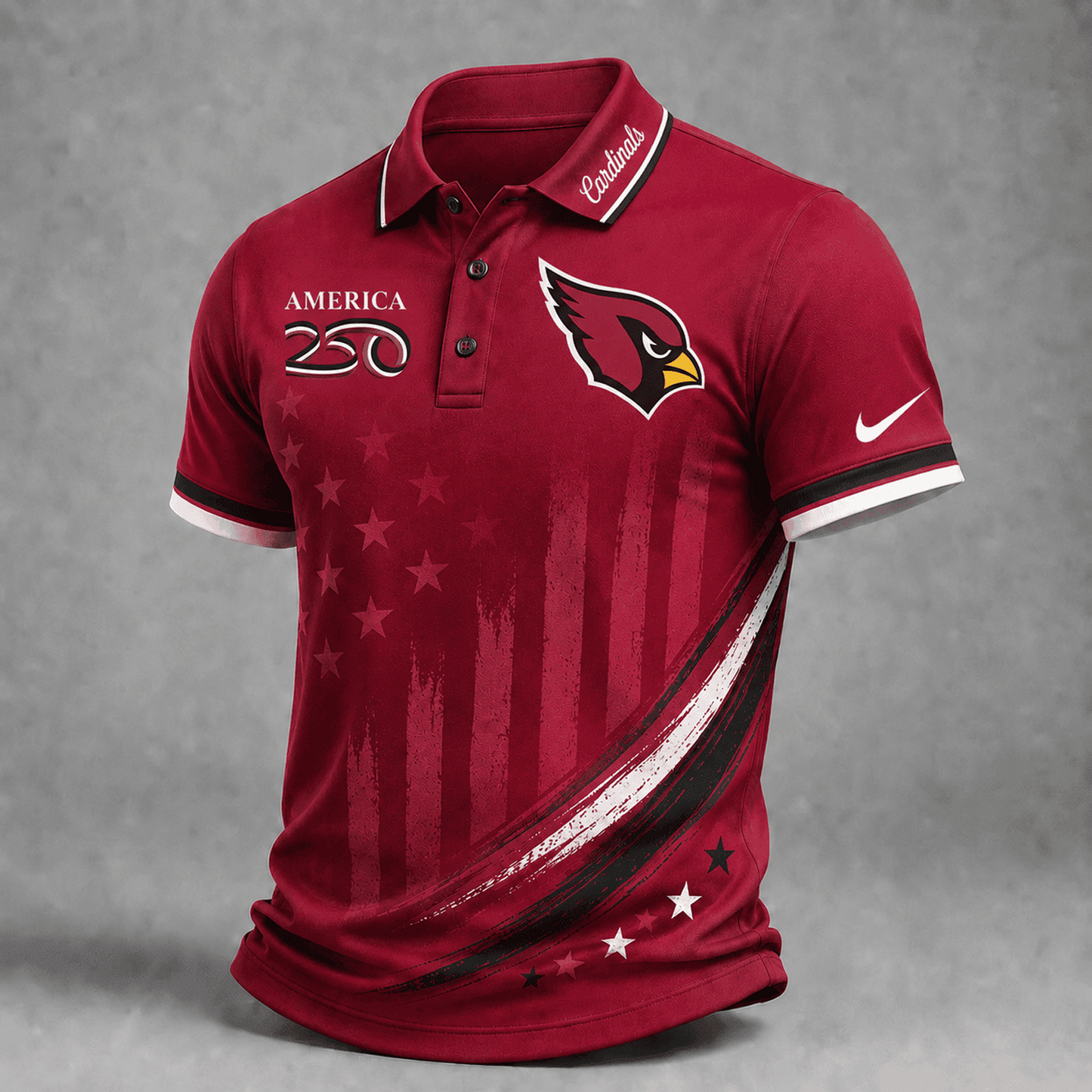 ARI Premium NFL America 250 Limited Edition Polo Shirt 2406