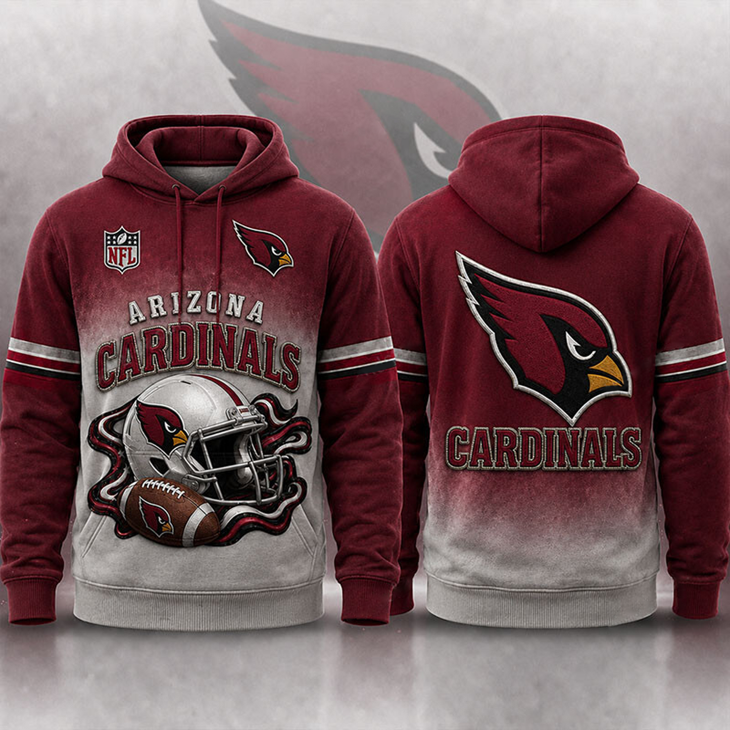ARI x NFL 3D Shirt 1805 DatND DVT