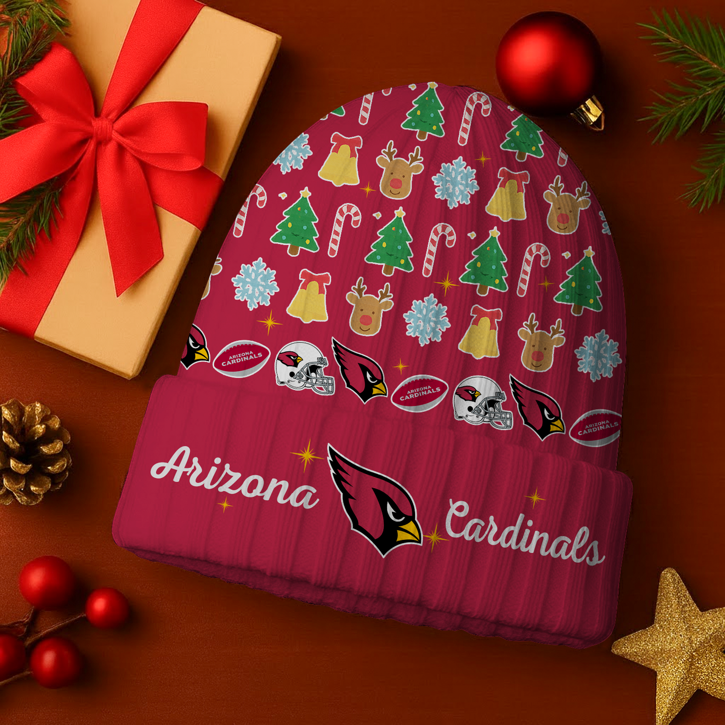 ARI x NFL Christmas Beanie DatND DVT