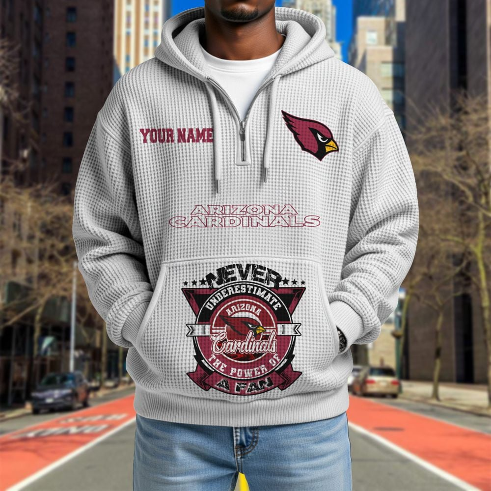 ARI x NFL Waffle Hoodie DATND TANTD