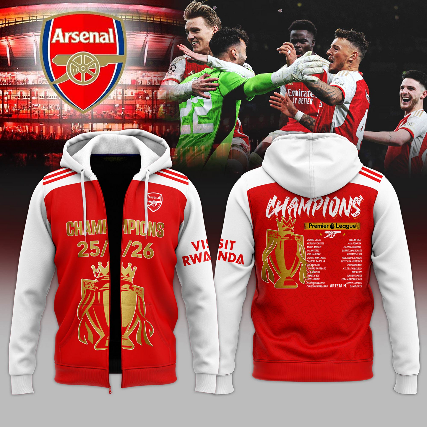ARS F.C Premier League Champions 3D Shirt V6 2005 DatND DVT