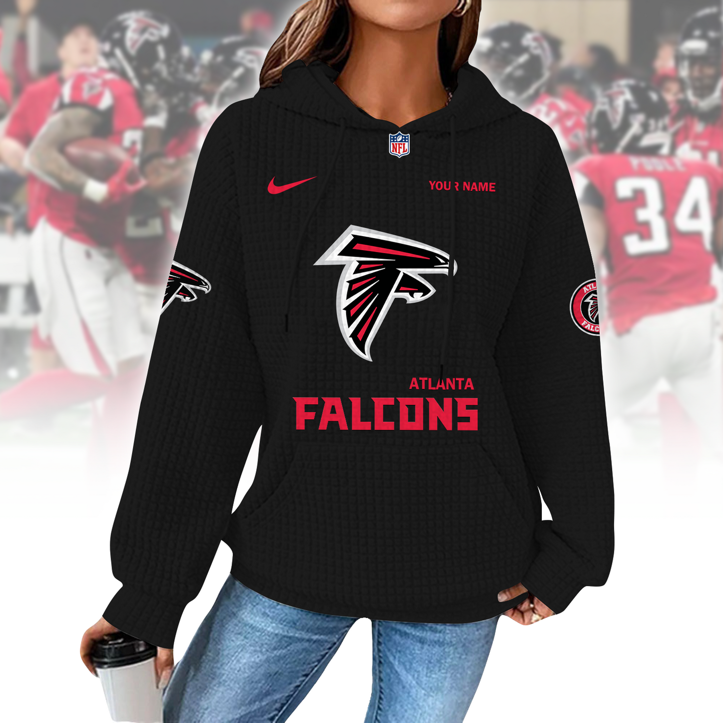 ATL x NFL Hoodie 0310 DatND DVT
