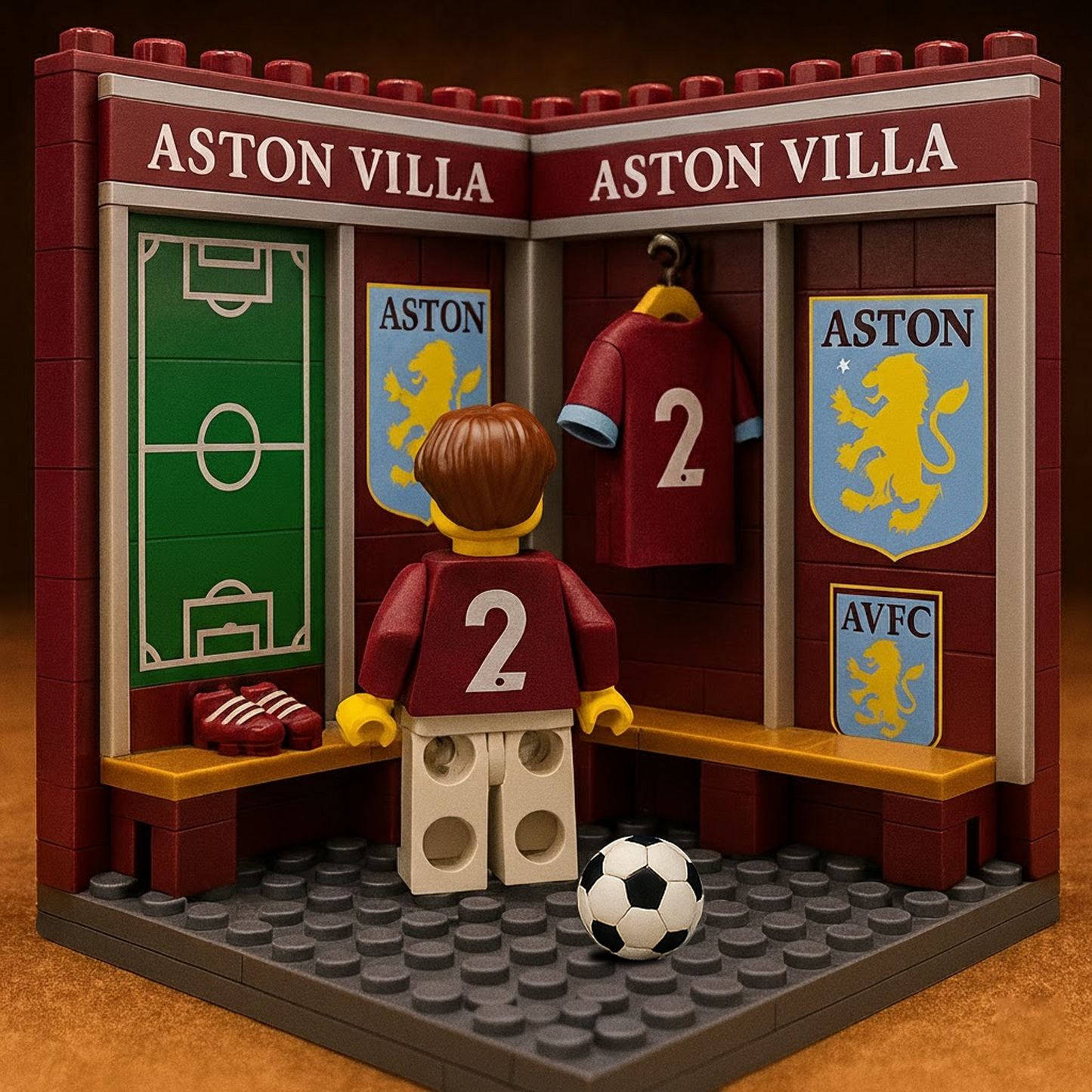 AVL x EPL Football Sports Room Block Set DatND DVT