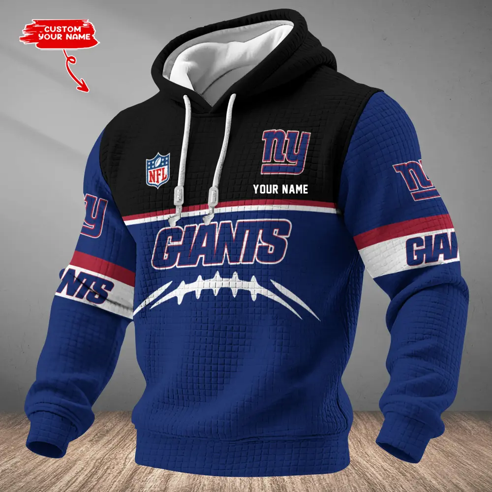 Athleworld NYG Quilted Scratchline Pullover NDD CTND
