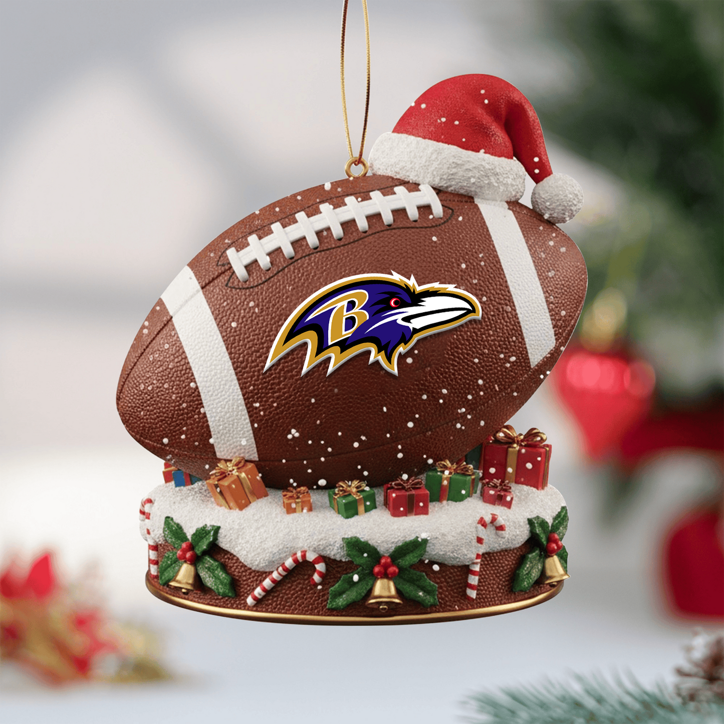 BAL x NFL Christmas Ornament Set DATND TANTD 101125