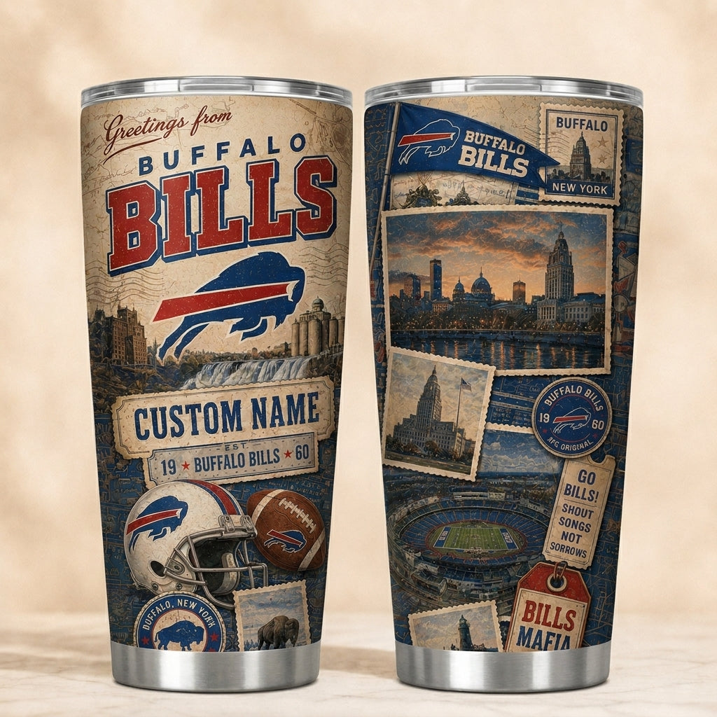 BB Personalized Premium NFL Classic Tumbler 190626