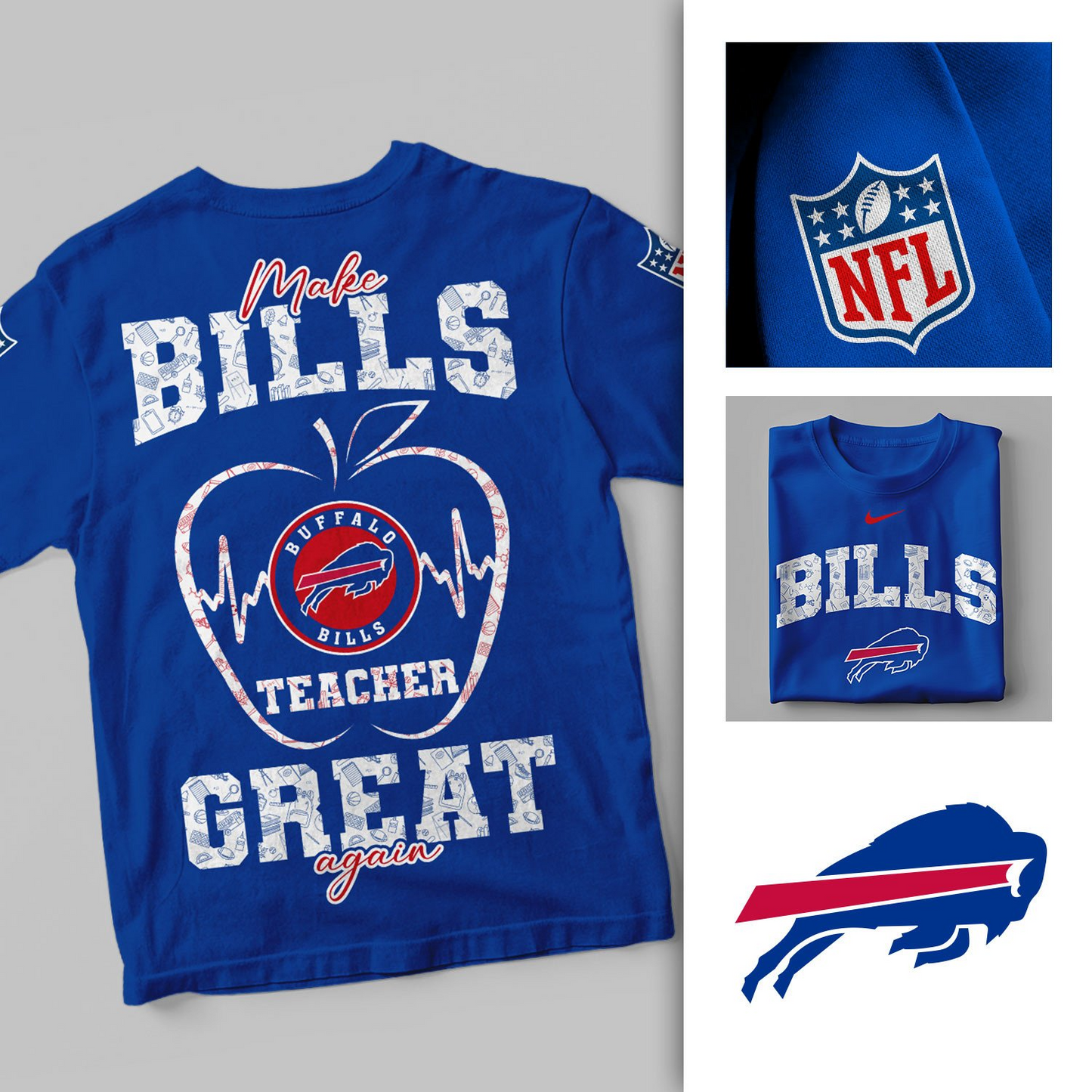 BB Premium NFL Great Again 3D Shirt DDT 101125 NTL