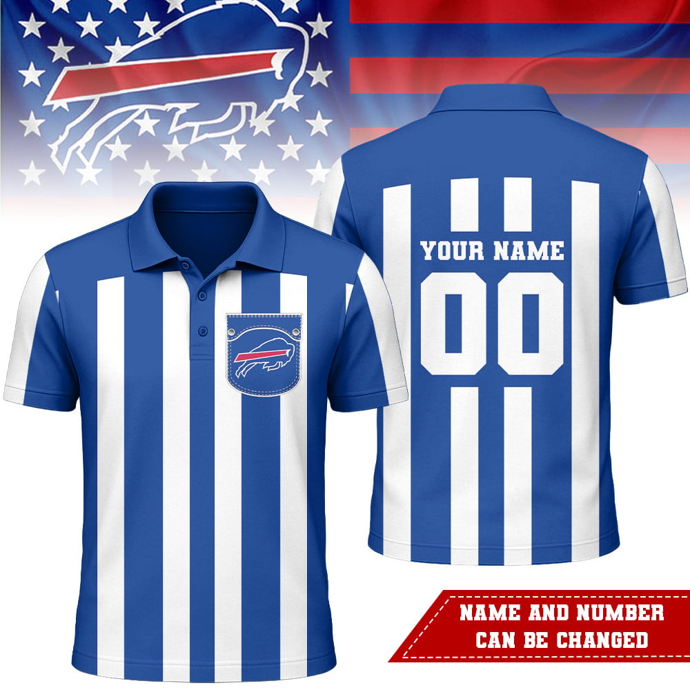 BB Premium NFL Referees 3D Polo Shirt DDT NTL