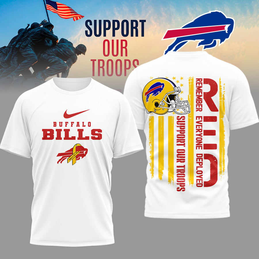 BB Premium NFL Support Our Troops T-shirt DDT 101125 HLPHUONG