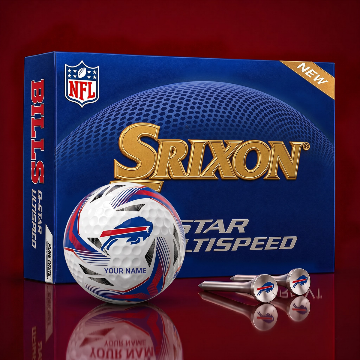 BB_NFL Football Fan Signature Golf Ball Set – Personalized Edition