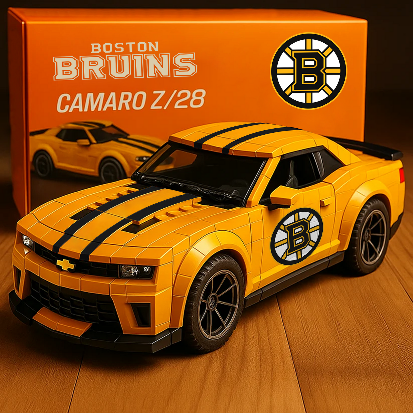 BOS x NHL Football Team Camaro Z28 DATND TANTD