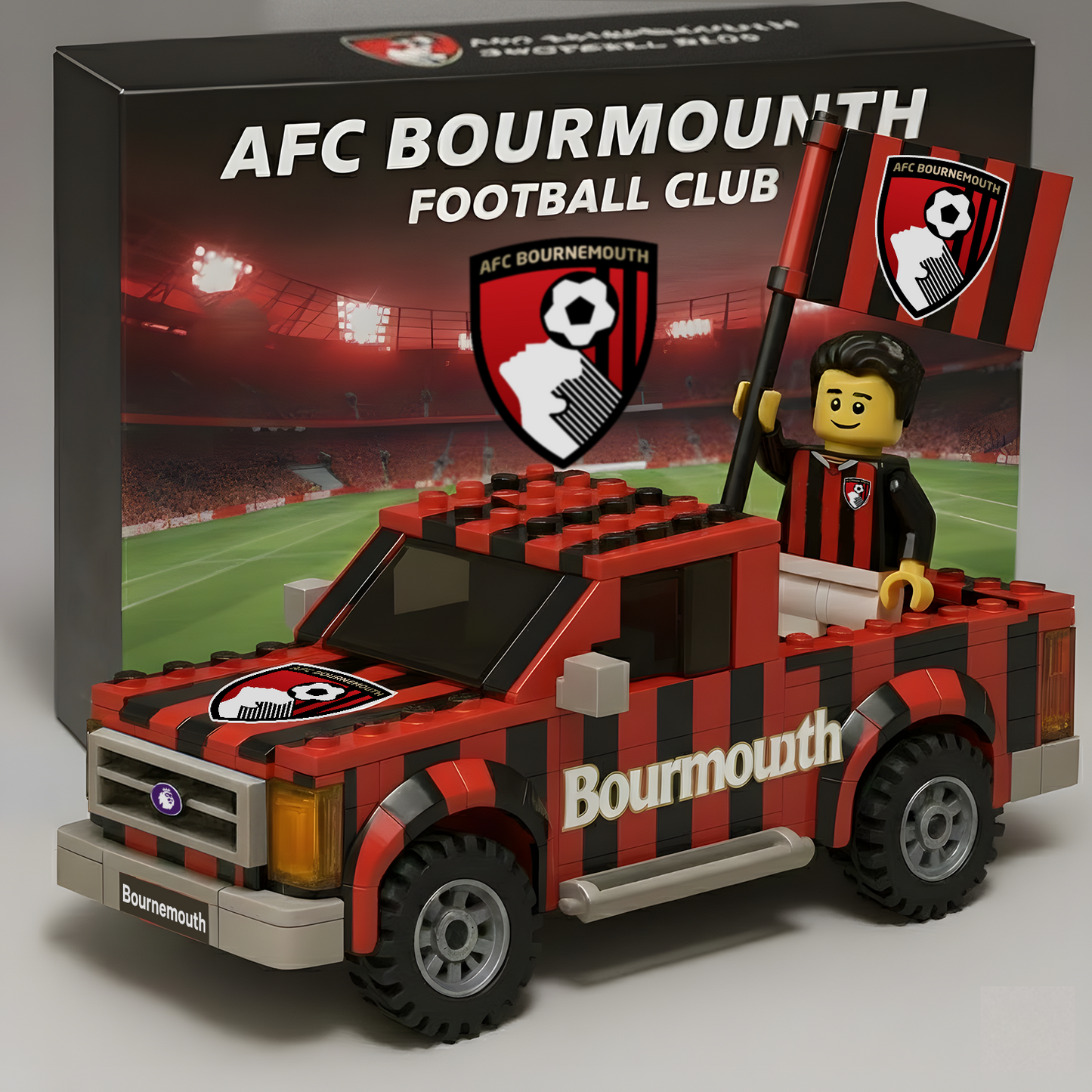 BOU x EPL Building Blocks Truck Toy Set DatND DVT