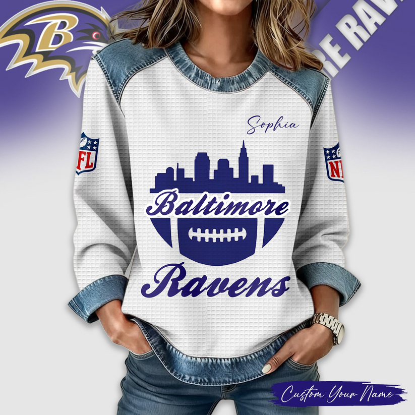BR Premium NFL City Skyline Print Casual Sweatshirt DDT 081125 CTND