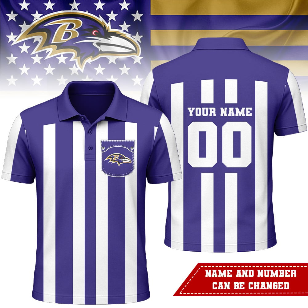 BR Premium NFL Referees 3D Polo Shirt DDT NTL