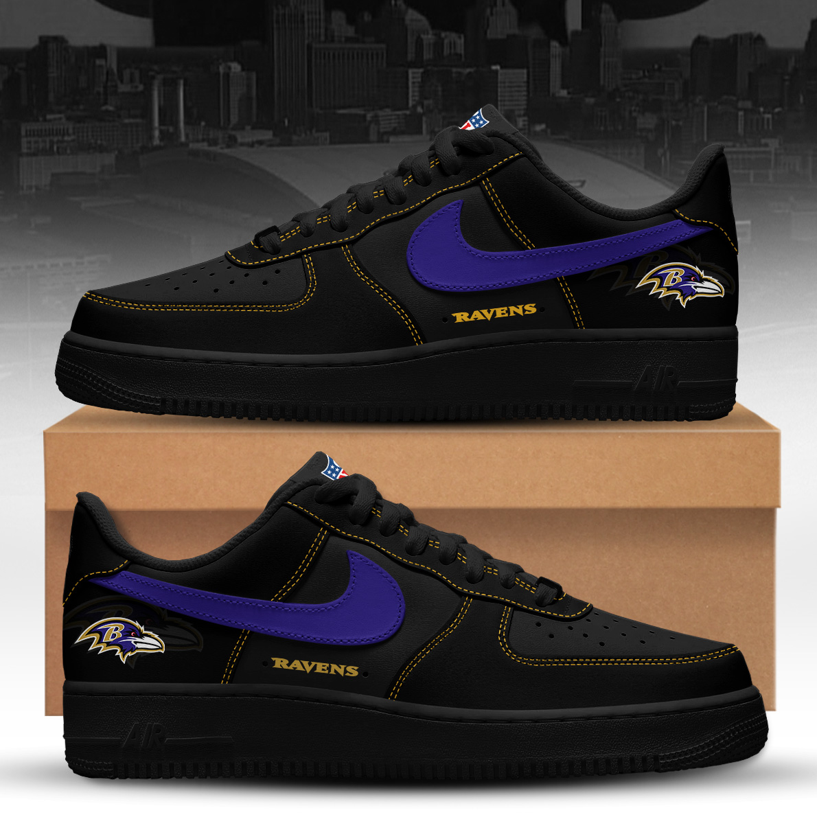 BR Premium NFL V5 AF1 Sneaker DDT CTND