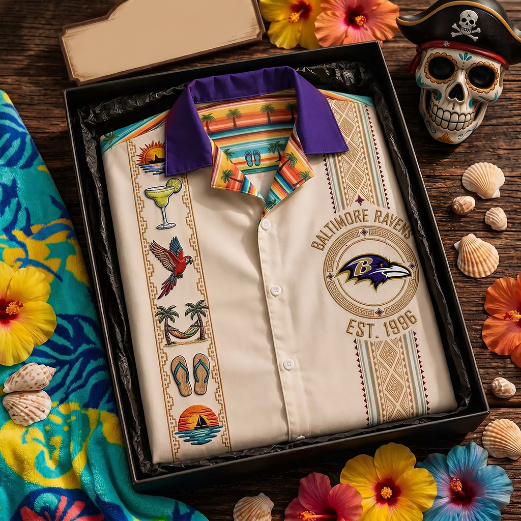 BR x NFL Premium Hawaiian Shirt 190626