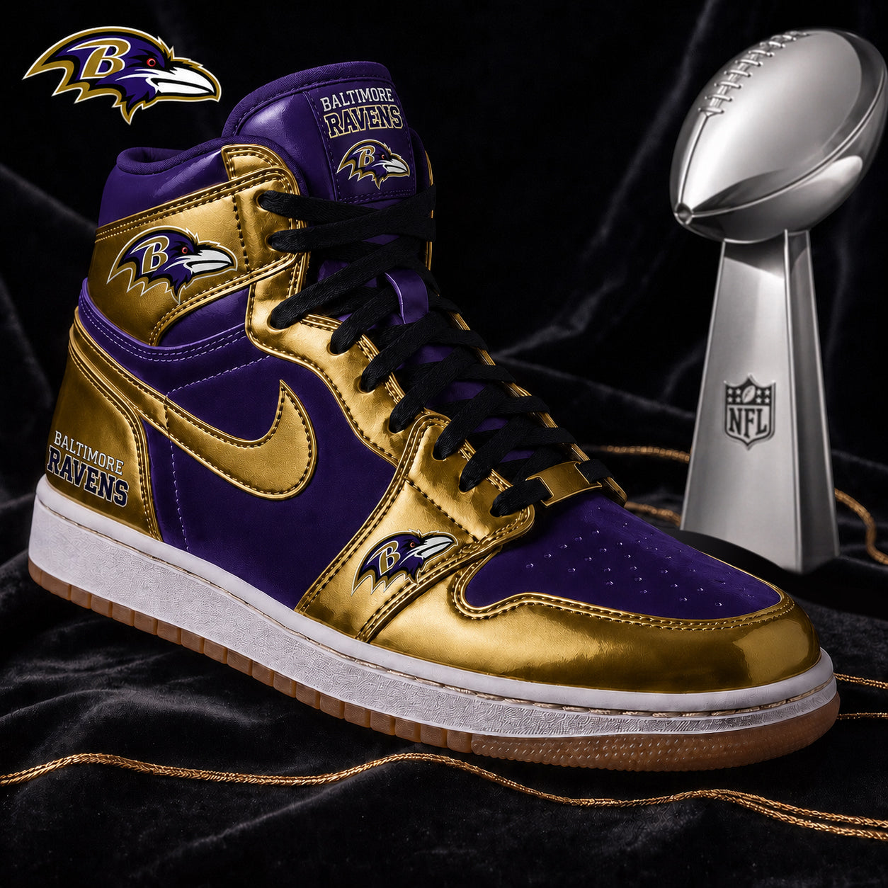 BR x NFL Premium V2 Air Jordan 1