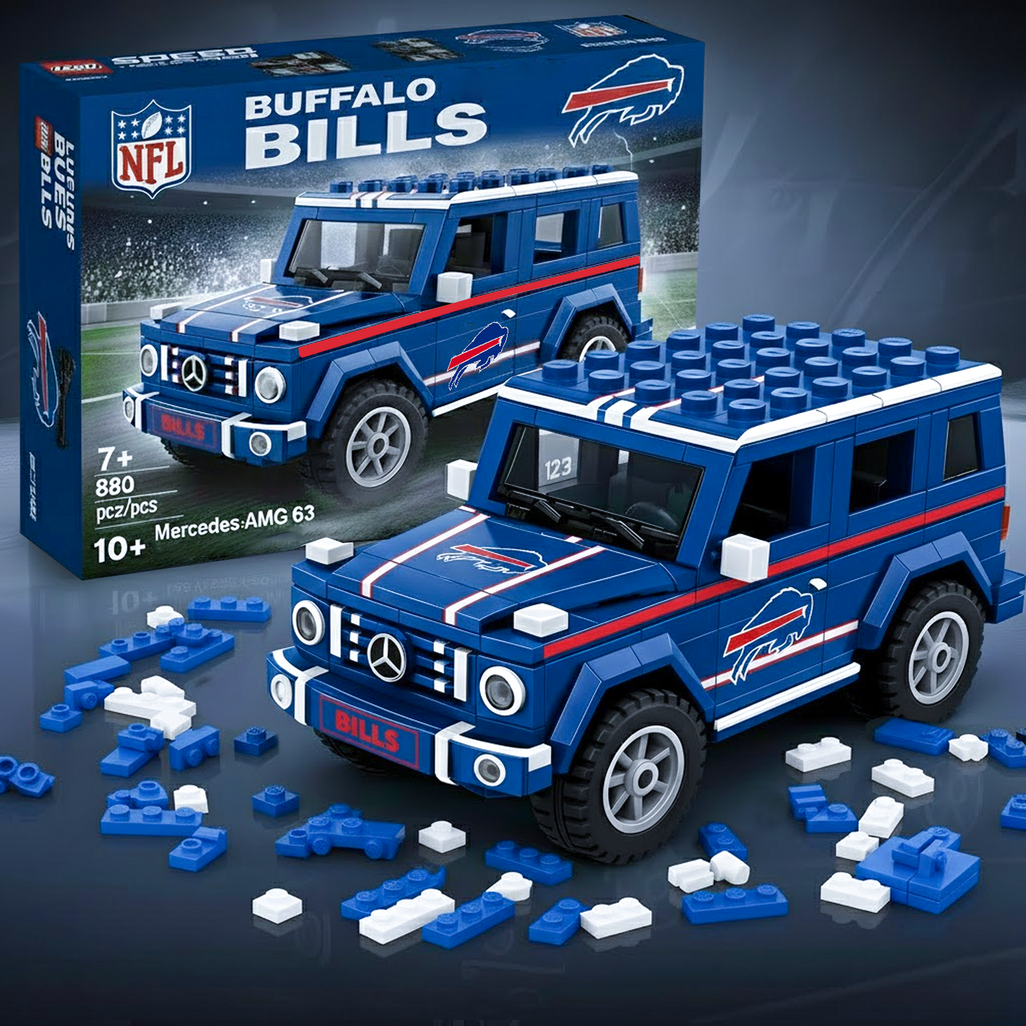 BUF x NFL Building Blocks Offroad SUV DatND DVT