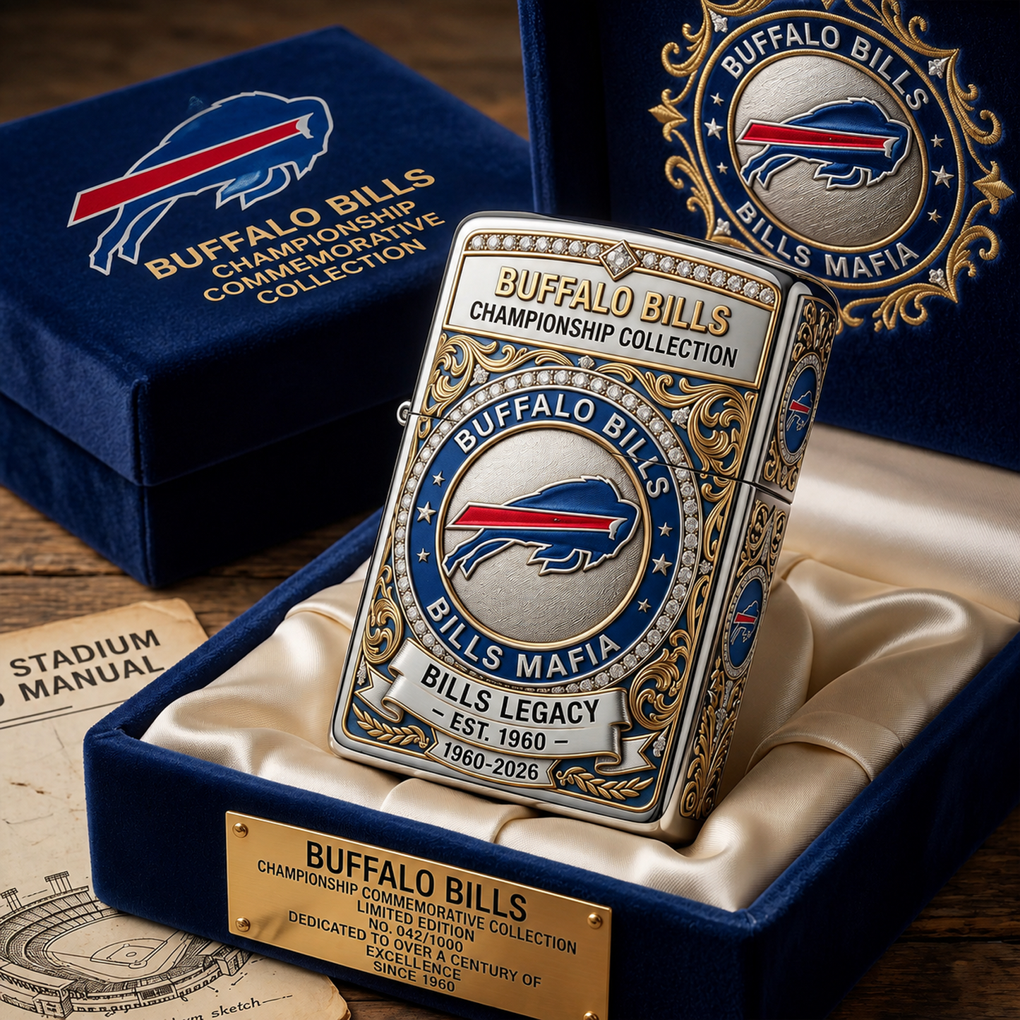 BUF x NFL Premium Lighter Case 2105 DatND DVT