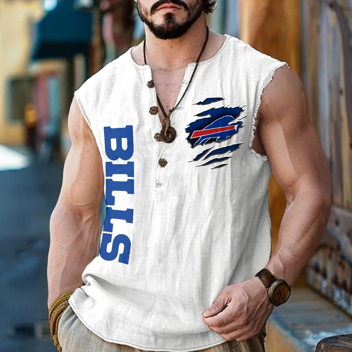 BUF x NFL Tank Tops 2805 DatND DVT