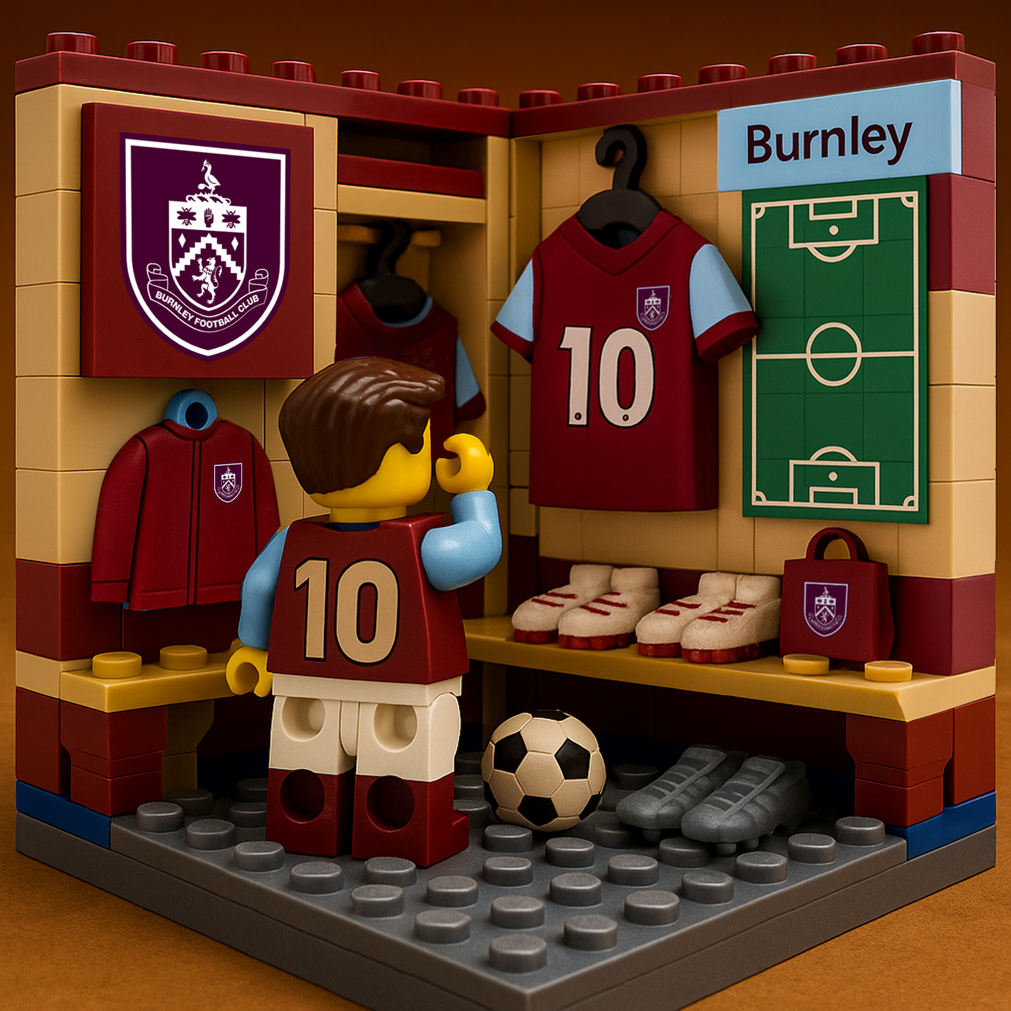 BUR x EPL Football Sports Room Block Set DatND DVT