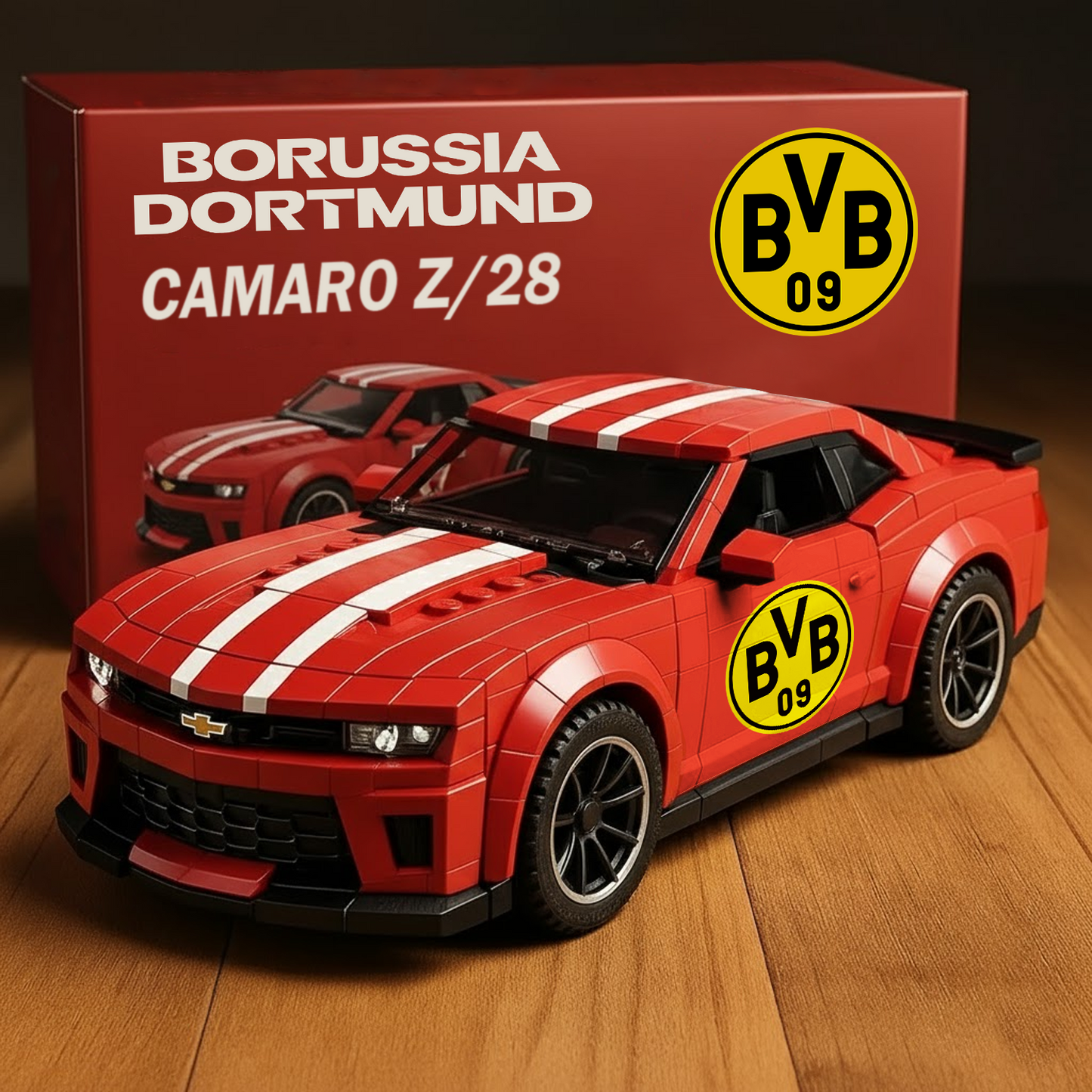 BVB x UEFA Football Team Camaro Z28 DATND TANTD