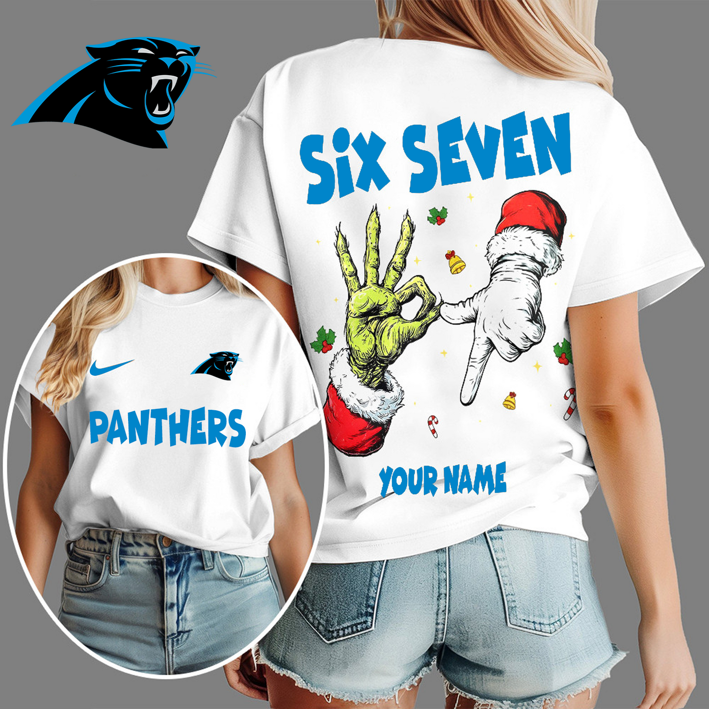 CAR x NFL Funny Six Seven Hot Trend Tshirt Custom Any Name DATND TANTD