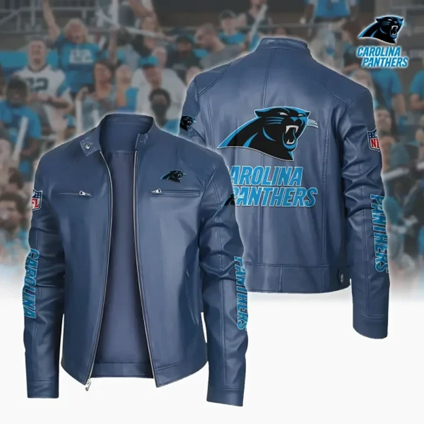 CAR x NFL Sport Leather Jacket DATND TANTD