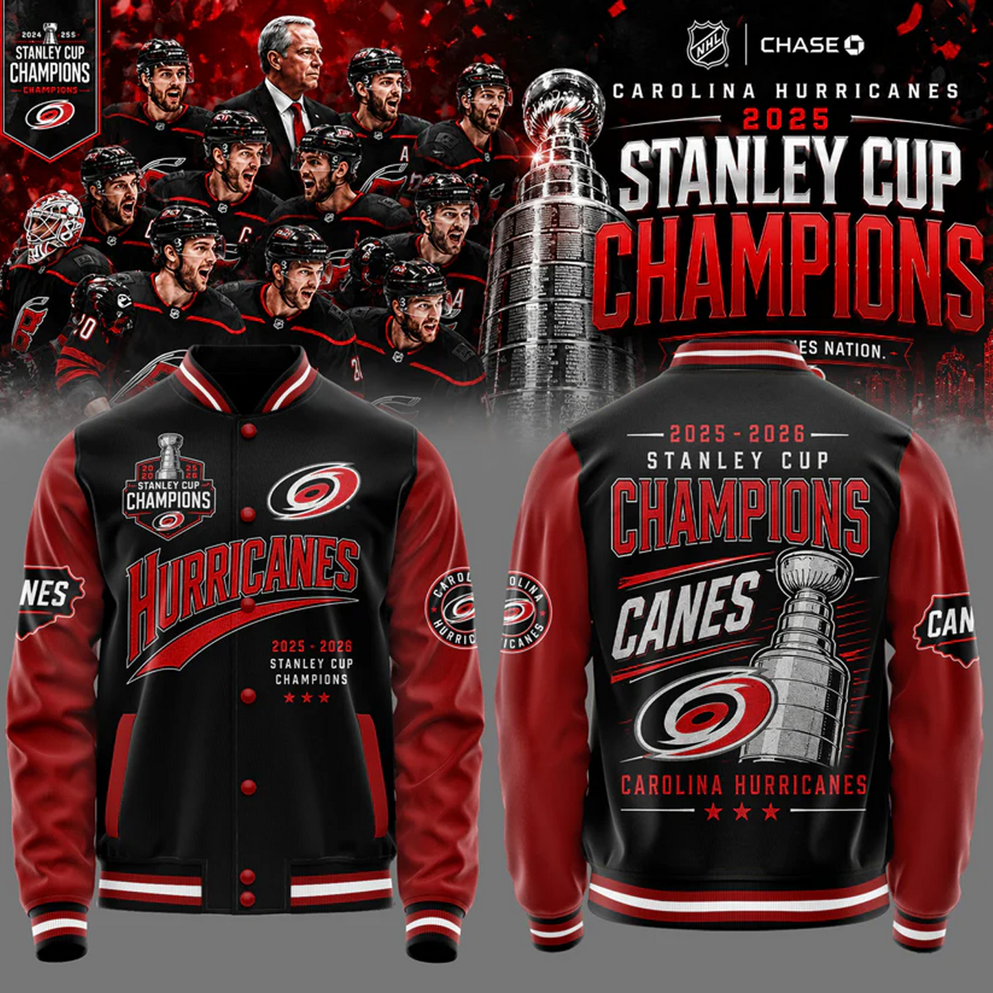 CAR x NHL 2026 Eastern Conference Champions Aparael V10 160626