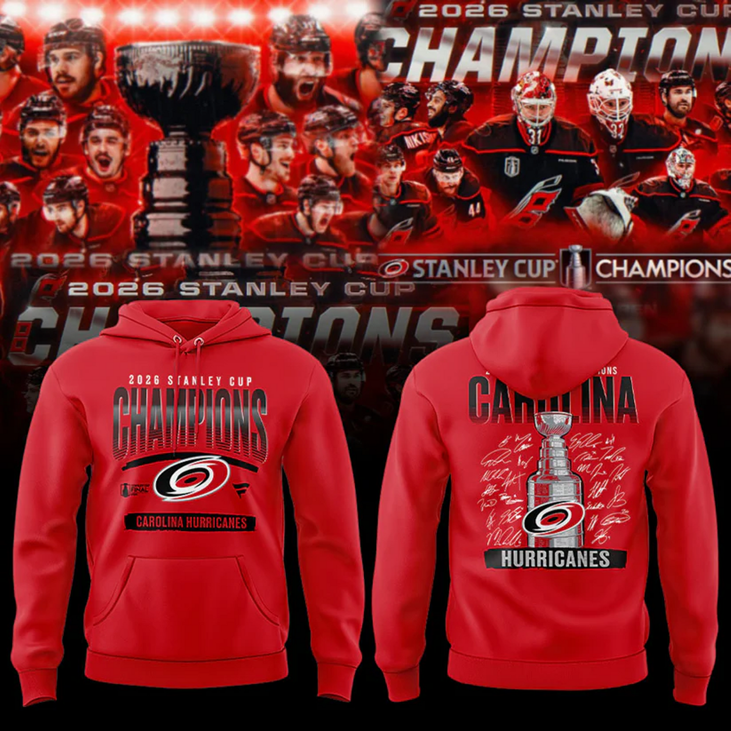 CAR x NHL 2026 Stanley Cup Champions Aparael V3 160626
