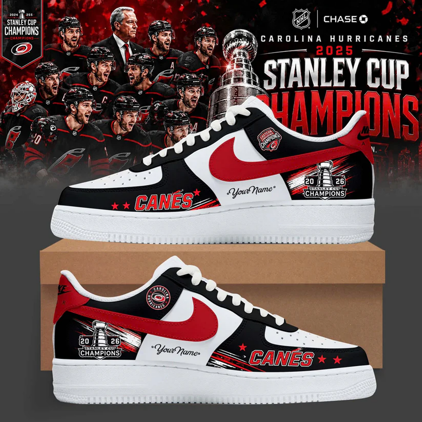 CAR x NHL 2026 Eastern Conference Champions Shoes V1 160626