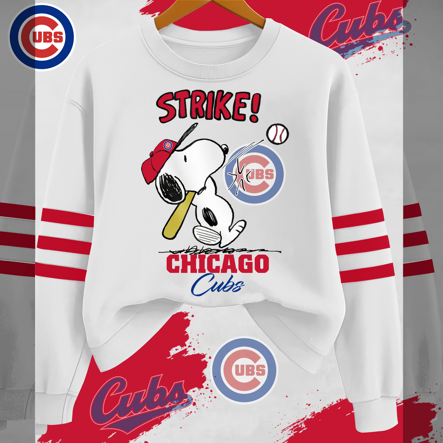CC Premium MLB x PN Fan 3D Sweatshirt DDT 291125 CTND