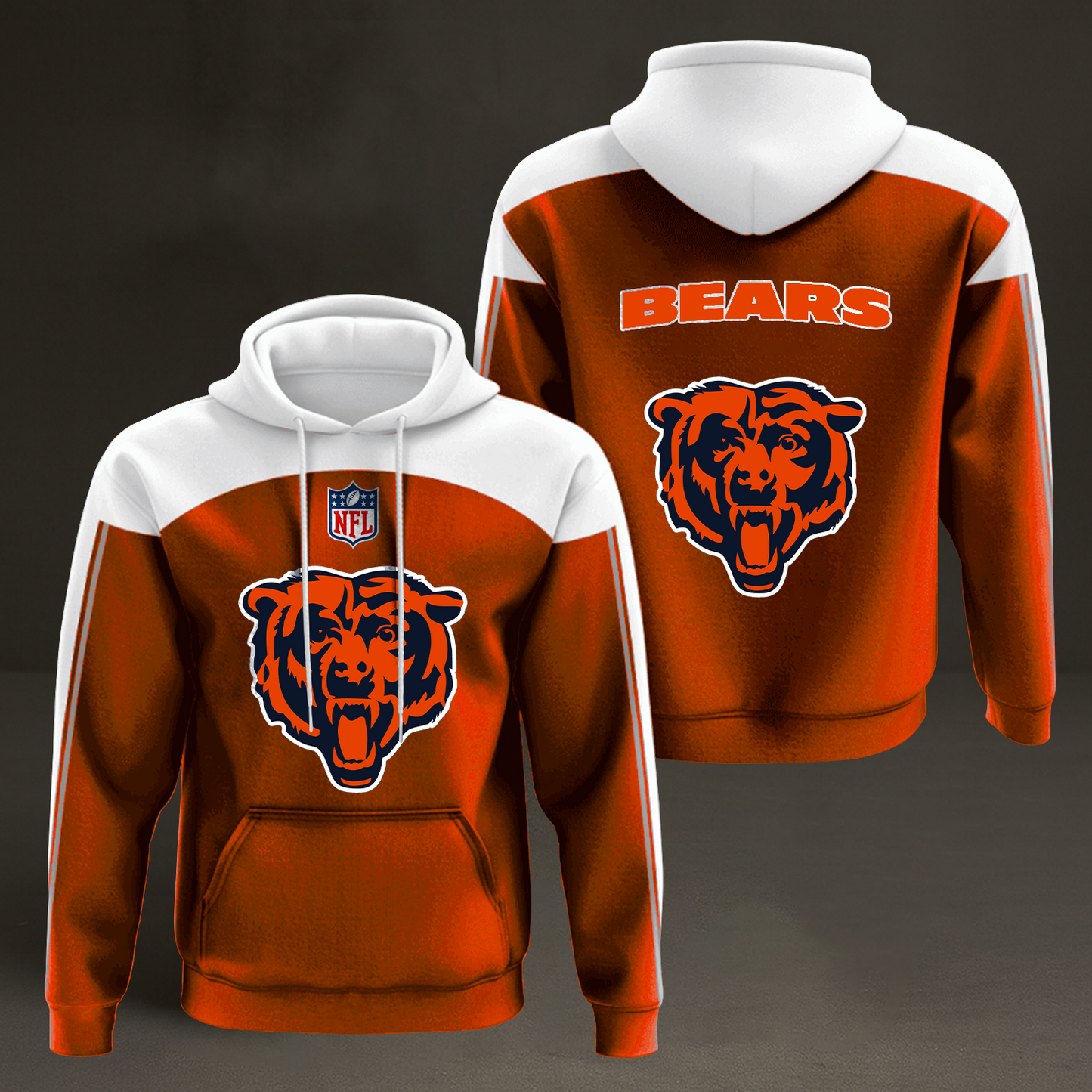 CHI x NFL 3D Hoodie DATND TANTD 141125