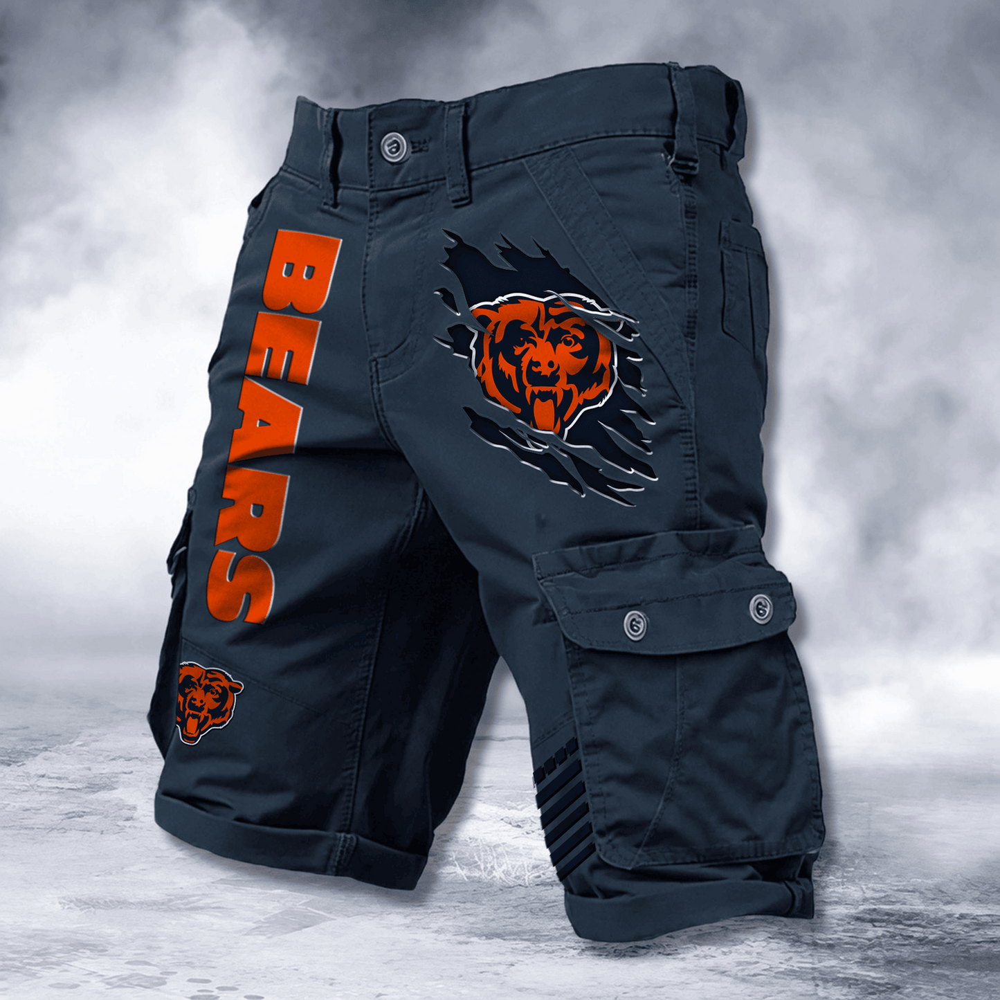 CHI x NFL Cotton Cargo Shorts DATND TANTD 2705
