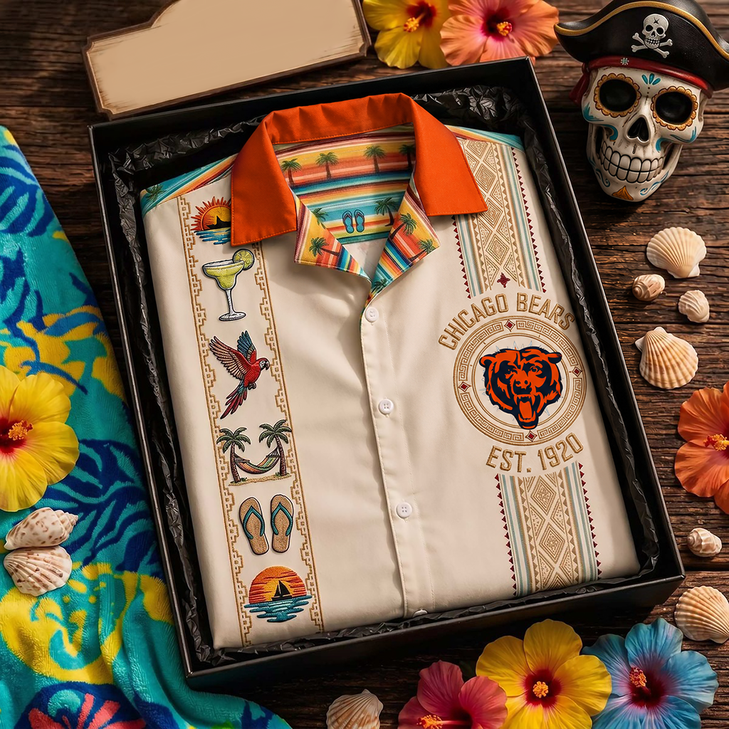 CHI x NFL Premium Hawaiian Shirt 190626