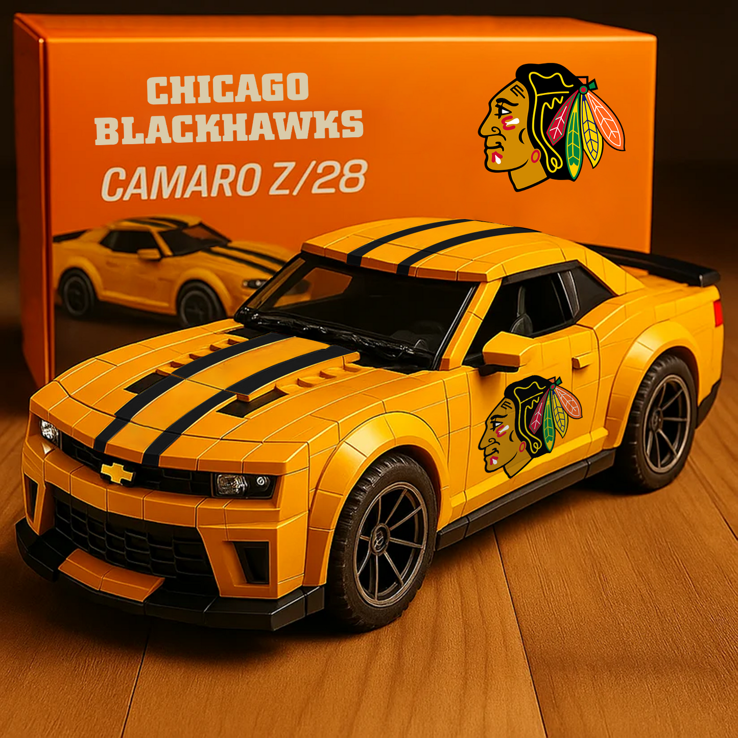 CHI x NHL Football Team Camaro Z28 DATND TANTD