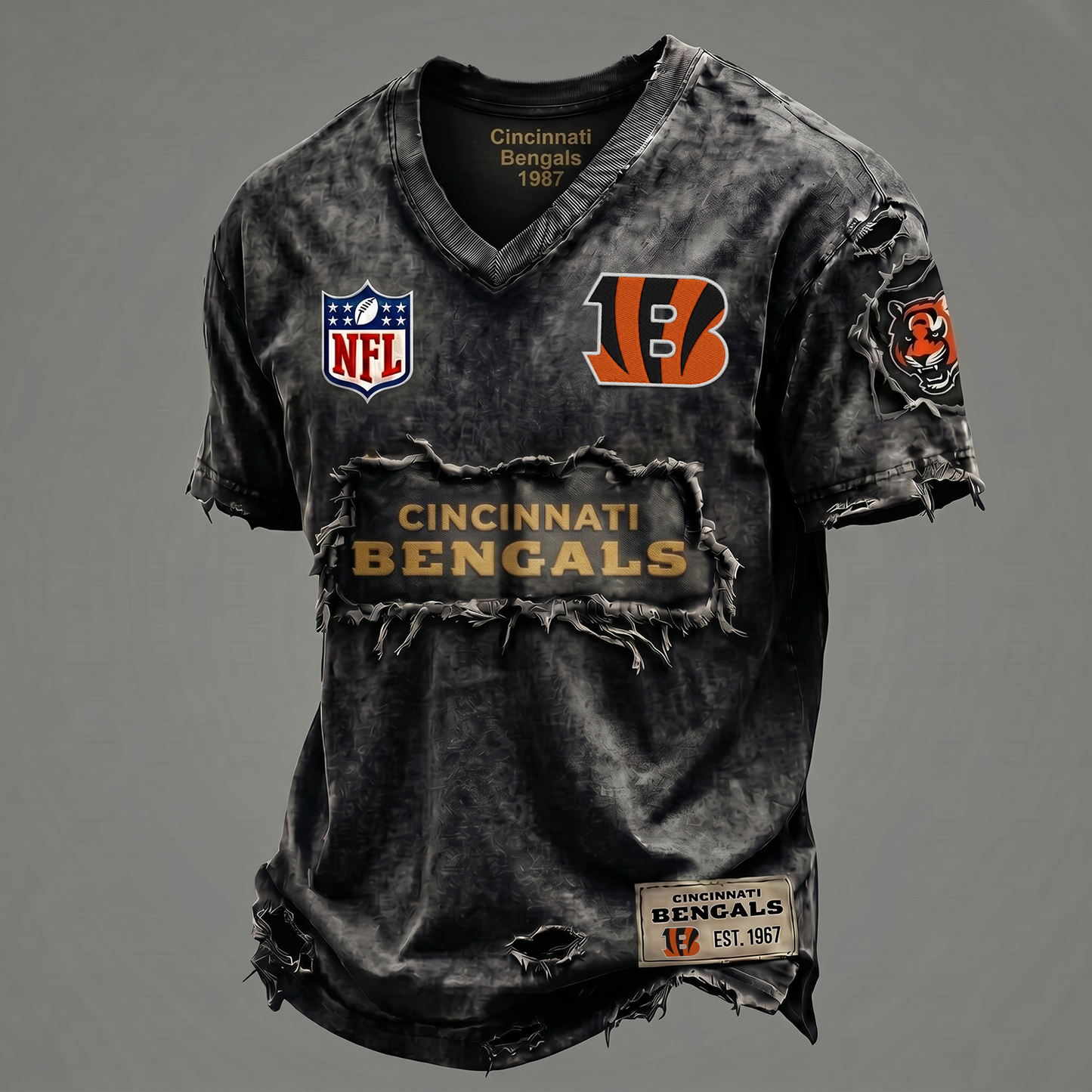 CB NFL Premium V-Neck T-shirt Gift For Fans 0306 NAK DATND NHT