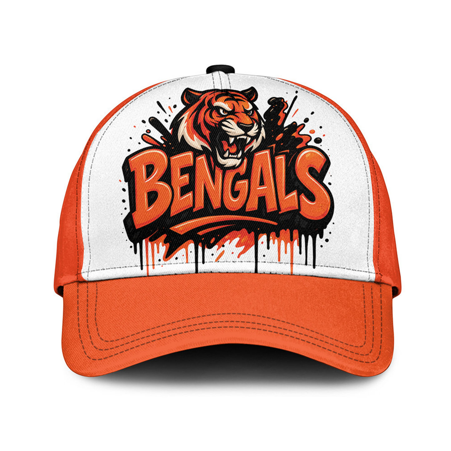 CIN x NFL Premium Custom Graffiti Team Cap