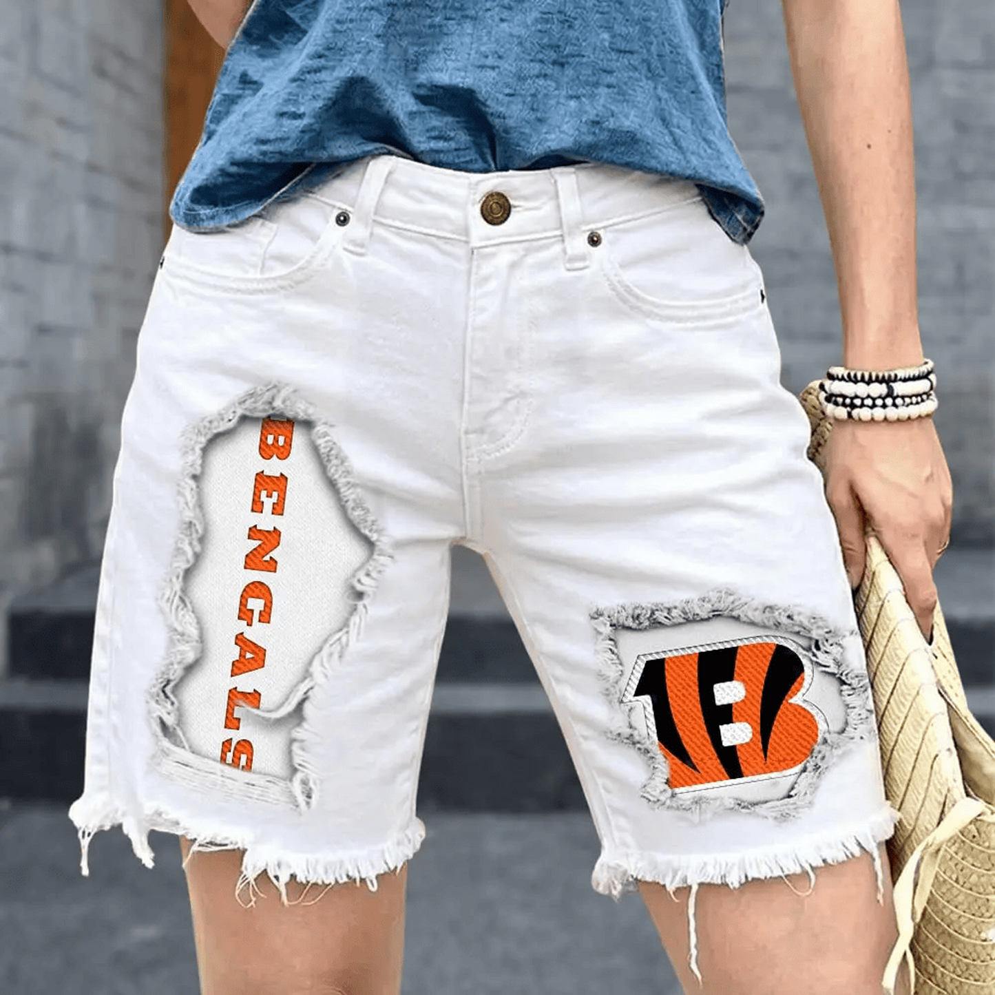 CIN x NFL Women's Jeans V1 DATND TANTD 060626