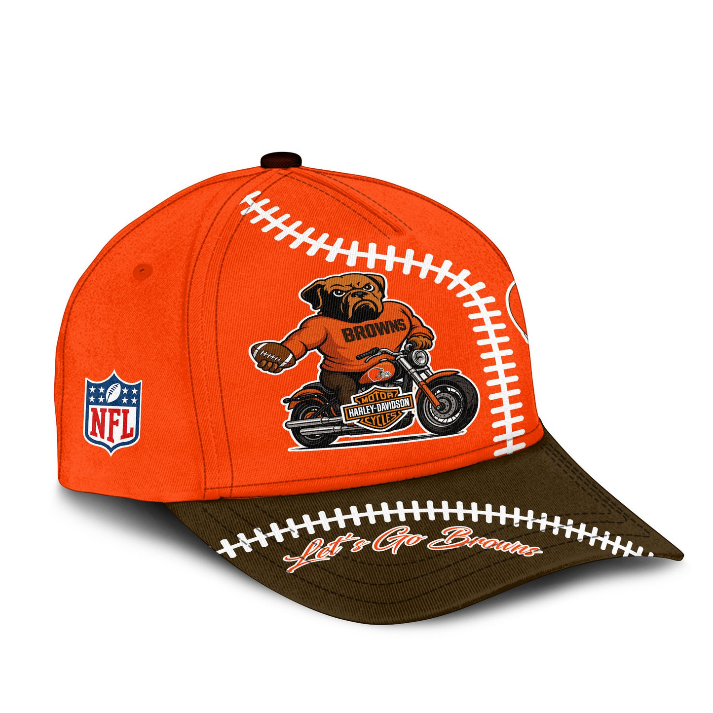 CLE Premium NFL Motorcycle Classic Cap DDT 111125 NTL