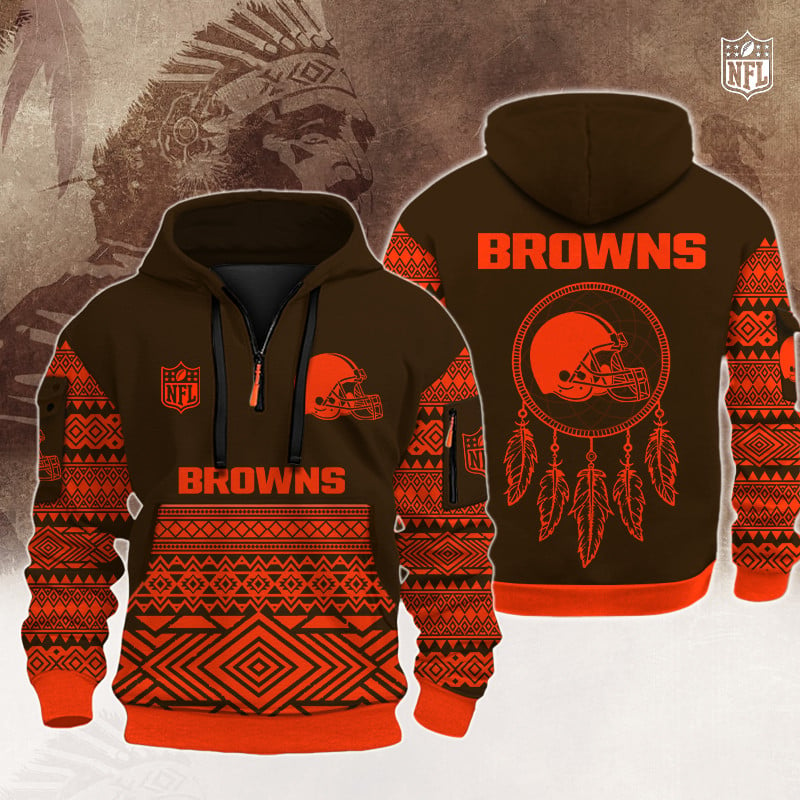 CLE Premium NFL Native American Hoodie DDT HLPHUONG