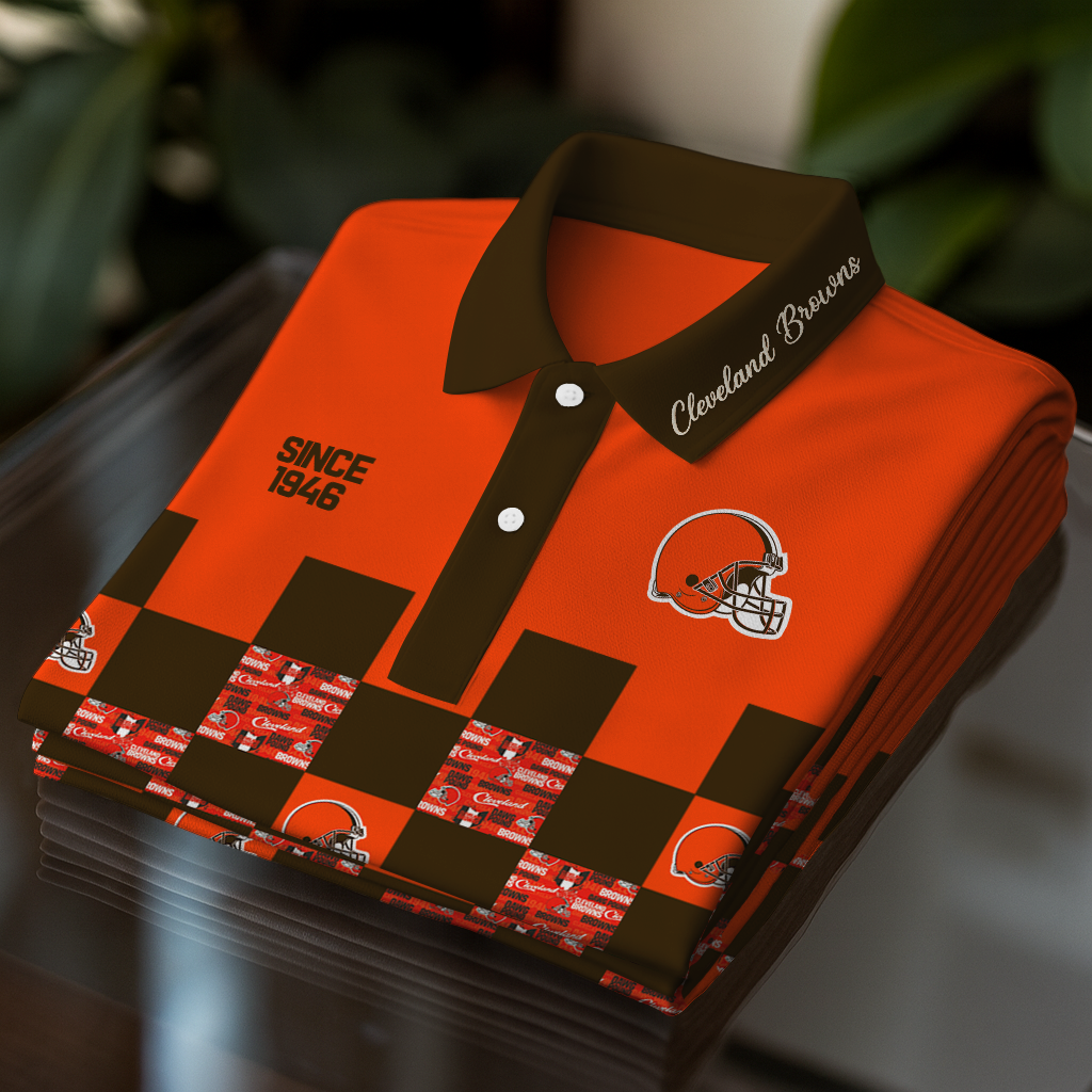 CLE Premium NFL V3 Polo Shirt DDT NTL