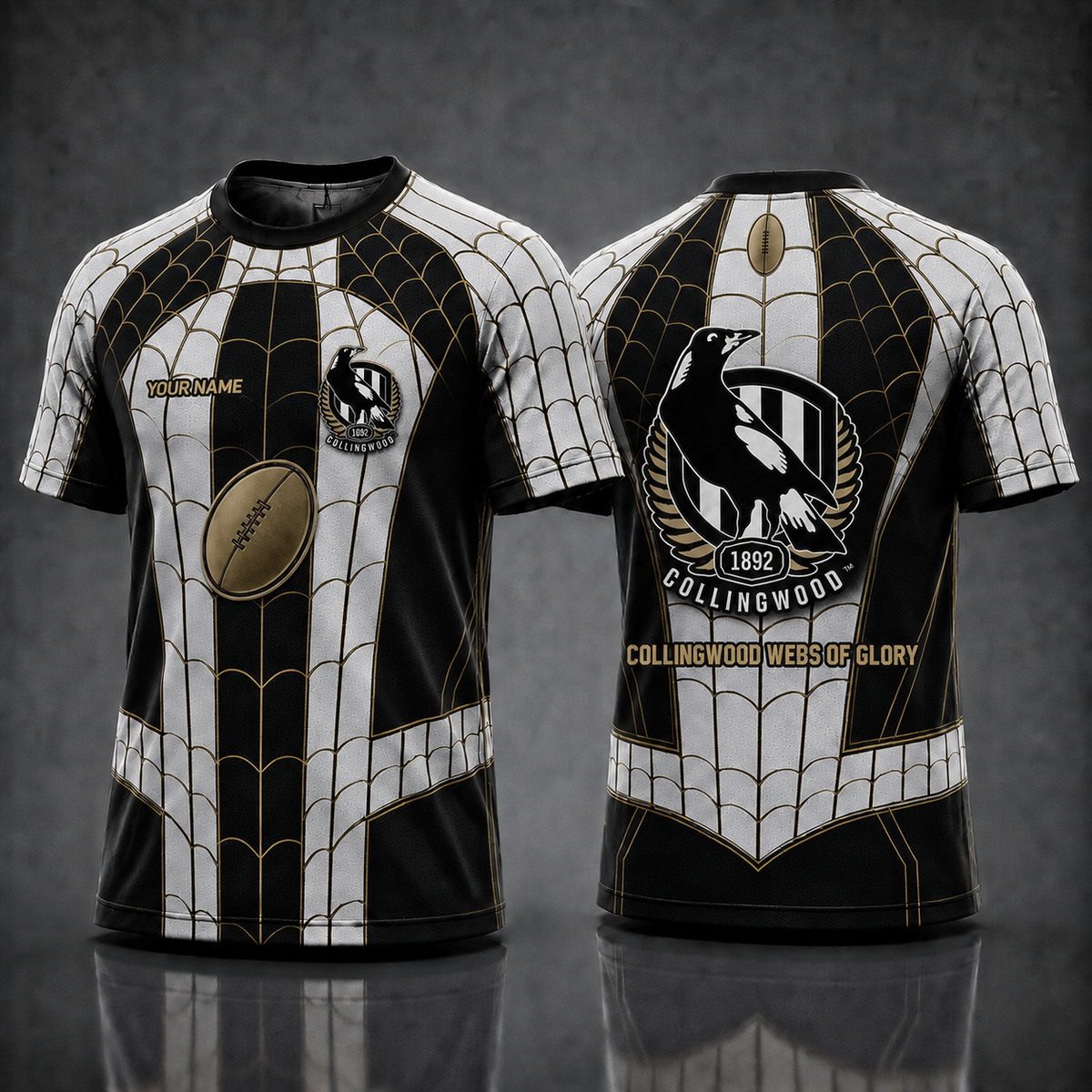 COL AFL x Spider Personalized T-Shirt – Premium Limited Edition Gift for Football Fans