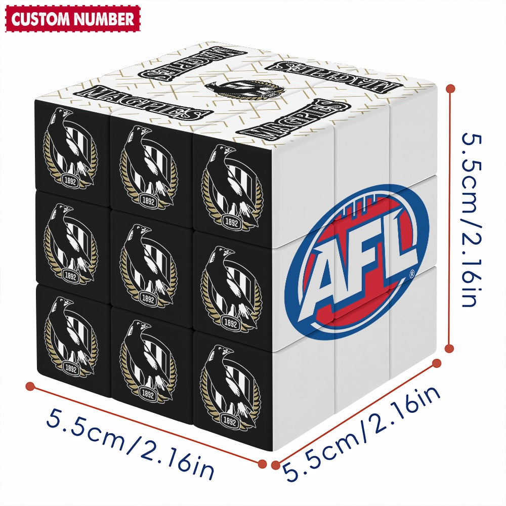 COL x AFL Personalized Rubik Cube Gifts For Fan DDT CTND