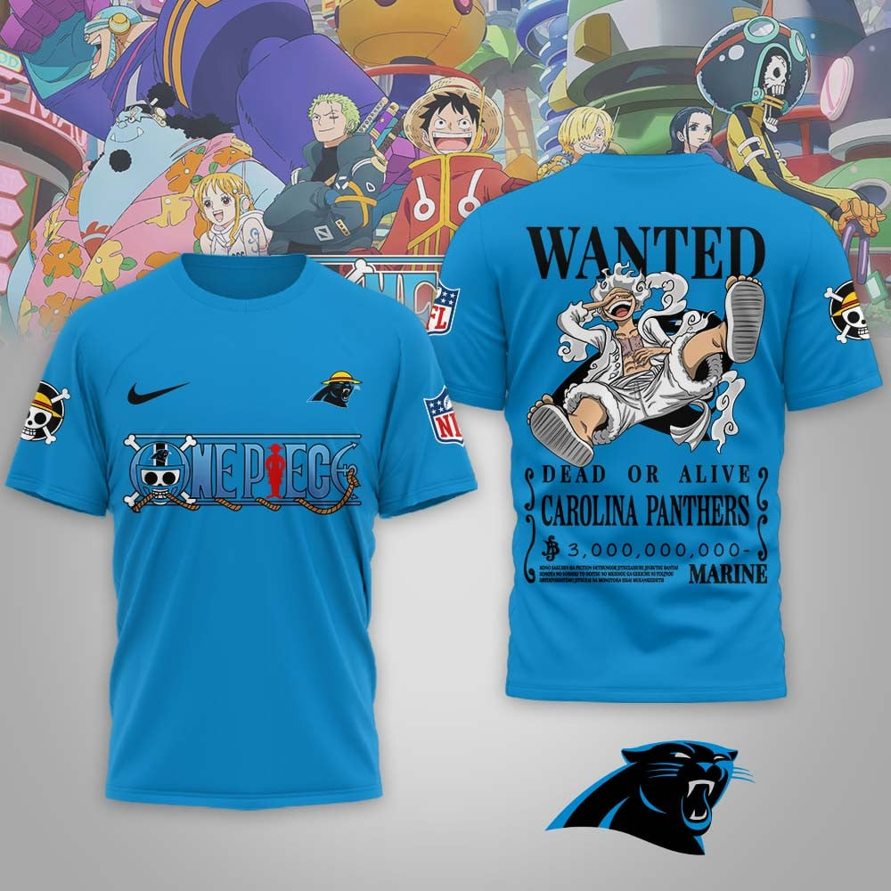 CP Premium NFL Wanted Monkey D Luffy 3D Shirt DDT NTL