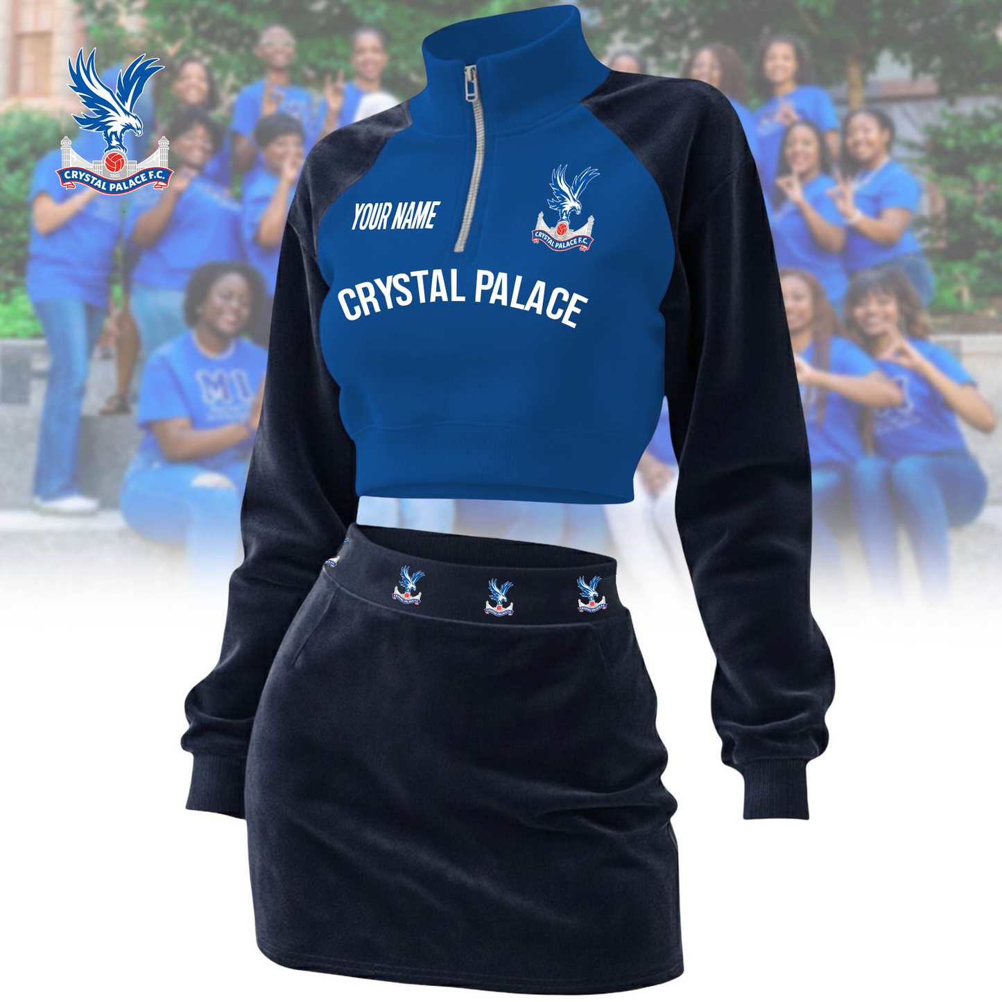 CP x EPL Premium Long Zip Polo Shirt DDT CTND