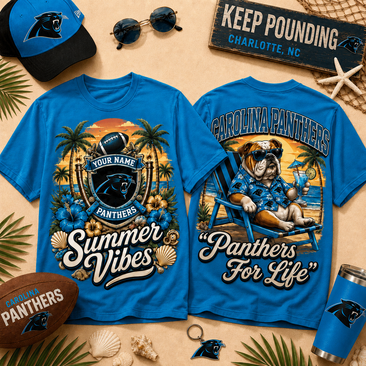 CP x NFL Summer Tshirt Funny Dog Custom Any Name Gifts
