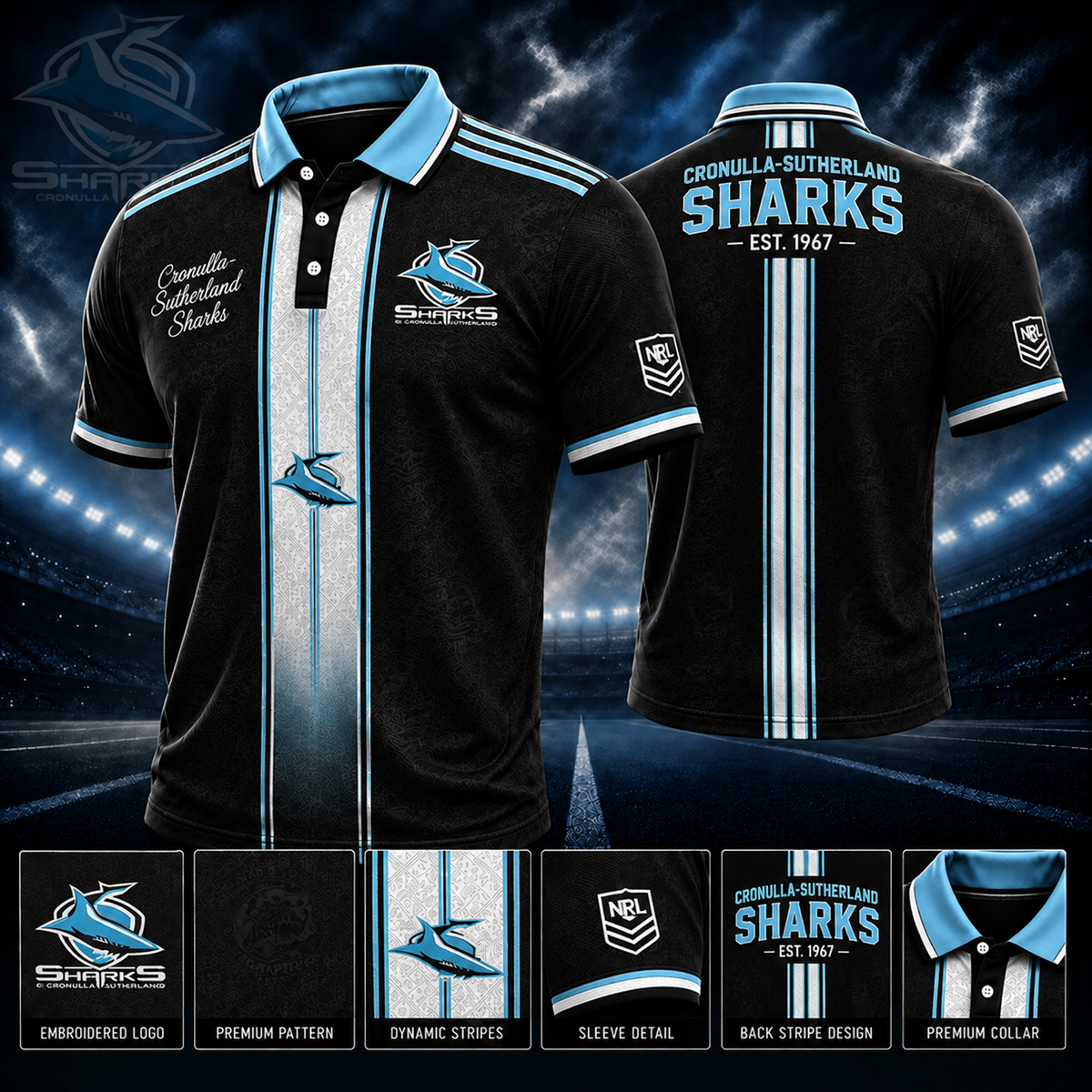 CRO x NRL Polo Shirt Limited Edition